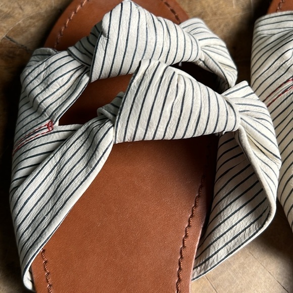 ED Love Women Shoes Size 9.5 New Flip Flops Leather Sandals new. A402 - Picture 4 of 4